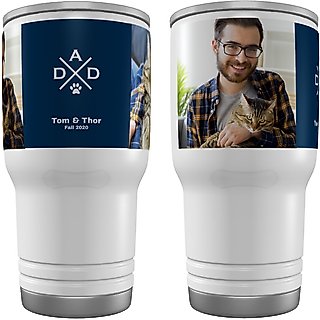 Frisco Double Walled "Dad" Personalized Tumbler, 30-oz cup slide 1 of 5