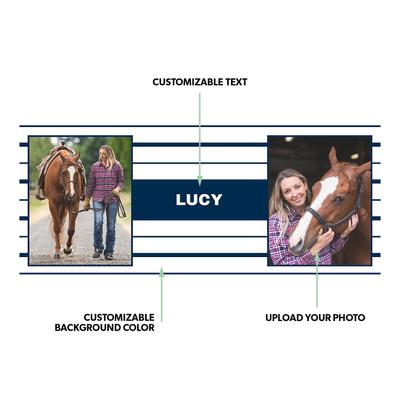 Show full view: Frisco Double Walled Preppy Stripes Personalized Tumbler, 30-oz cup slide 2 of 6