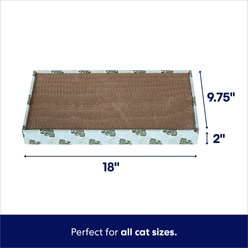 Frisco Double-Wide Cat Scratcher Toy with Catnip, 1 count, Tropical Paradise slide 2 of 5