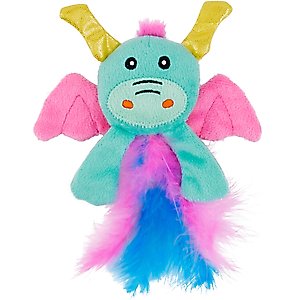 Frisco Dragon Plush Cat Toy with Catnip
