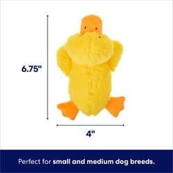 Frisco Duck Plush Squeaky Dog Toy, X-Small/Small slide 2 of 6