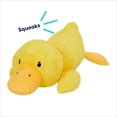 Show full view: Frisco Duck Plush Squeaky Dog Toy, X-Large slide 3 of 7