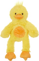 Frisco Duck Plush with Inside Rope Squeaky Dog Toy, Medium