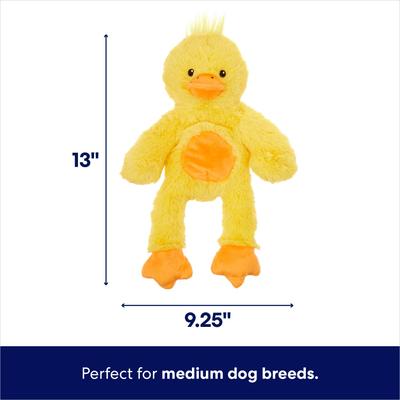 Show full view: Frisco Duck Plush with Inside Rope Squeaky Dog Toy, Medium slide 2 of 7