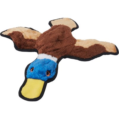 Frisco Frisco Duck Stuffing-Free Flat Plush Squeaky Dog Toy, Large/X-Large