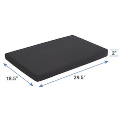 Frisco Durable Crate Mat, Black, 30-in slide 2 of 5
