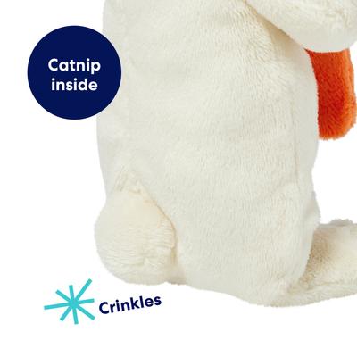 Show full view: Frisco Easter Bunny & Detachable Carrot Plush Kicker Cat Toy with Catnip slide 3 of 7