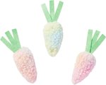 Frisco Easter Carrot Plush Cat Toy with Catnip, 3 count