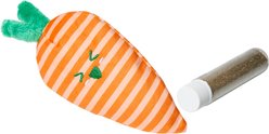 Frisco Easter Carrot Plush Cat Toy with Refillable Catnip