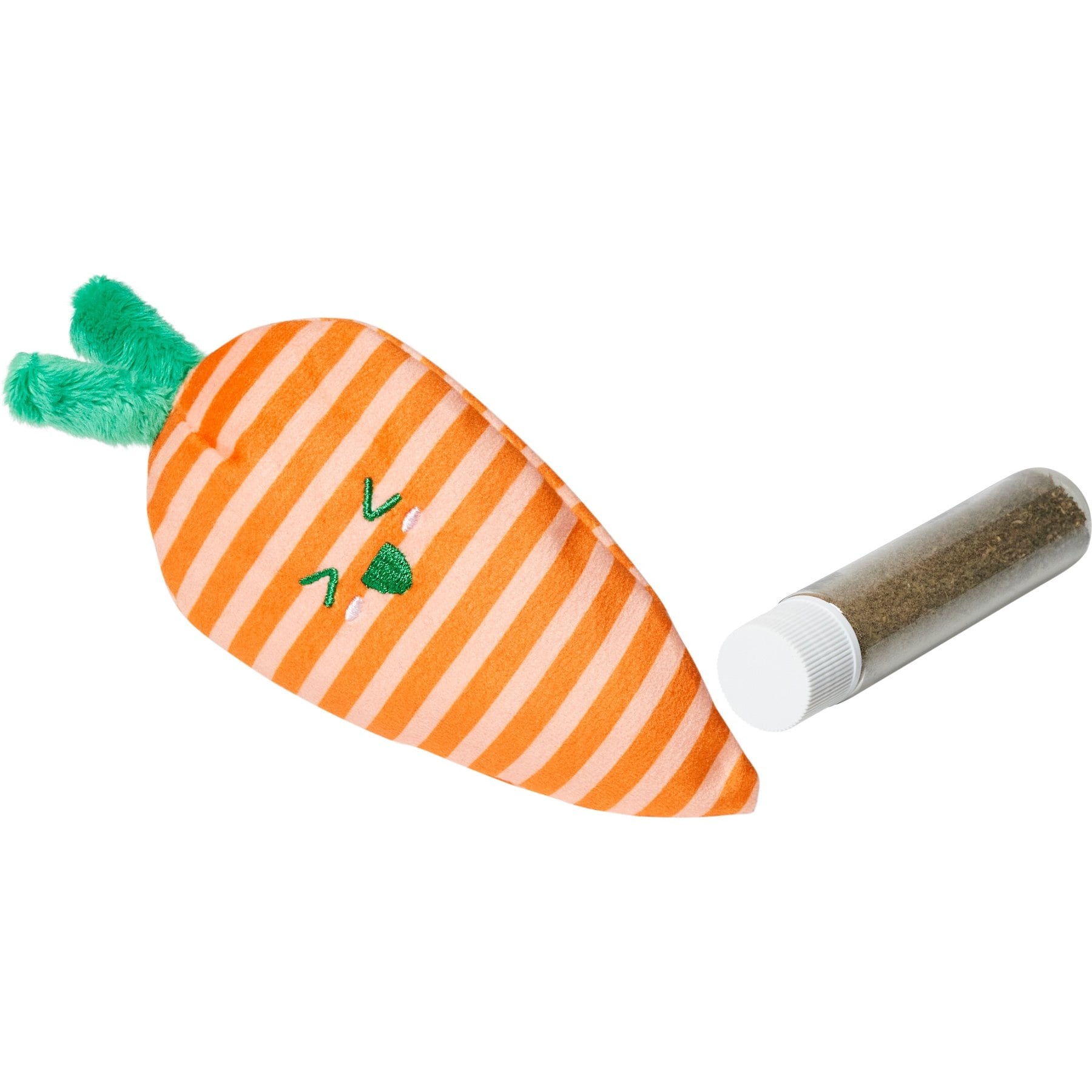 Frisco Easter Carrot Plush Cat Toy with Refillable Catnip