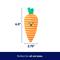 Show in main carousel: Frisco Easter Carrot Plush Cat Toy with Refillable Catnip slide 2 of 6