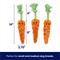 Show in main carousel: Frisco Easter Carrot Plush with Rope Dog Toy, Small/Medium, 3 count slide 2 of 7