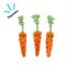 Show in main carousel: Frisco Easter Carrot Plush with Rope Dog Toy, Small/Medium, 3 count slide 3 of 7
