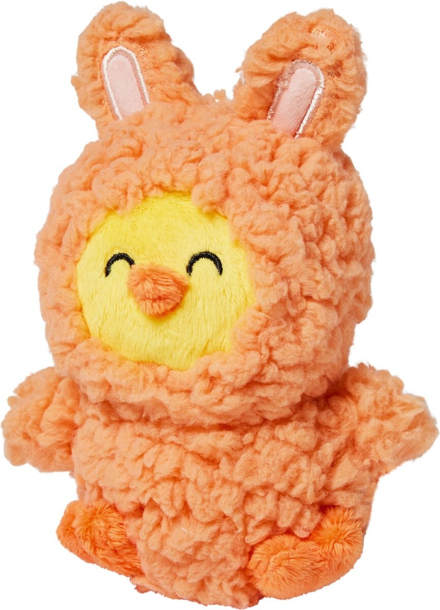 Frisco Easter Chick Plush Squeaky Dog Toy