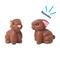 Show in main carousel: Frisco Easter Chocolate Bunnies Latex Squeaky Dog Toy, Small, 2 count slide 4 of 7