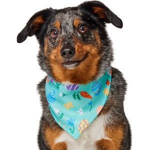 Frisco Easter Egg Floral Dog & Cat Bandana, Medium/Large