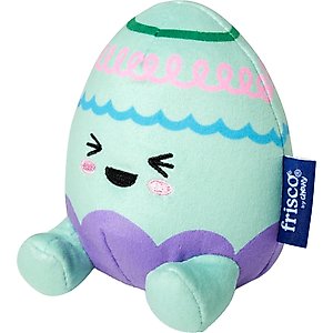 Frisco Easter Egg Plush Squeaky Dog Toy, Small