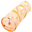 Frisco Easter Foldable Play Tunnel Cat Toy with Catnip