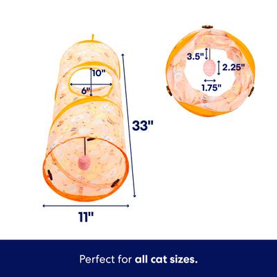 Show full view: Frisco Easter Foldable Play Tunnel Cat Toy with Catnip slide 2 of 6