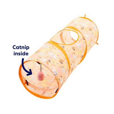 Show full view: Frisco Easter Foldable Play Tunnel Cat Toy with Catnip slide 3 of 6