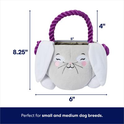 Show full view: Frisco Easter Puppy Plush Dog Toy, Small/Medium, 4 count slide 2 of 8