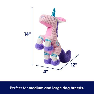 Show full view: Frisco Easter Unicorn Plush Squeaky Dog Toy, Medium/Large slide 2 of 6