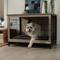 Show in main carousel: Frisco Easy Set-Up Wood Furniture Style Dog Crates, Grey, Medium slide 1 of 11
