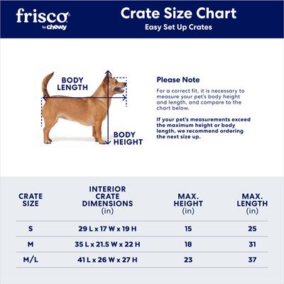 Show full view: Frisco Easy Set-Up Wood Furniture Style Dog Crates, Grey, Small slide 3 of 10