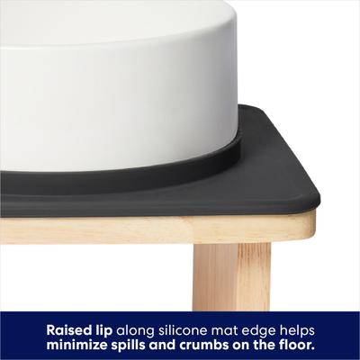 Show full view: Frisco Elevated Ceramic Double Diner, Small: 1.5 cup slide 3 of 8