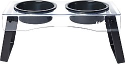 Frisco Elevated Foldable Double Diner, 4 cup slide 1 of 6