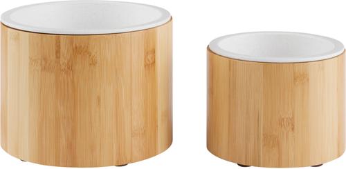Show full view: Frisco Elevated Non-Skid Bamboo Melamine Bowl with Bamboo Stand, 6 Cup slide 4 of 9