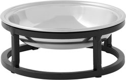 Frisco Elevated Stainless Steel Dog & Cat Bowl, Small: 1 cup