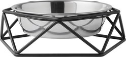 Frisco Elevated Stainless Steel Dog & Cat Bowl with Metal Stand, Medium: 3 cup, 1 count