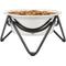 Show in main carousel: Frisco Elevated Triangle Iron Stand Dog & Cat Single Bowl Diner, Medium: 6 cup slide 3 of 10