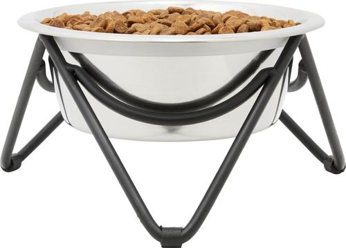 Show full view: Frisco Elevated Triangle Iron Stand Dog & Cat Single Bowl Diner, Medium: 6 cup slide 3 of 10
