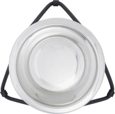 Show full view: Frisco Elevated Triangle Iron Stand Dog & Cat Single Bowl Diner, Medium: 3 cup slide 5 of 12