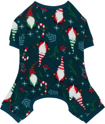 Show full view: Frisco Elf Polar Fleece Dog & Cat PJs, Medium slide 4 of 9
