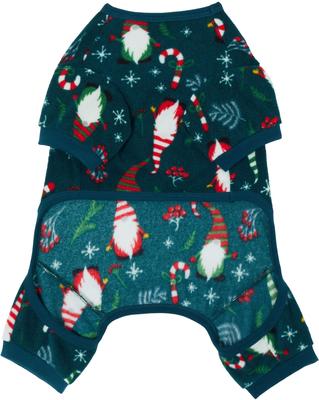Show full view: Frisco Elf Polar Fleece Dog & Cat PJs, Medium slide 5 of 9