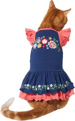 Show full view: Frisco Embroidered Floral Dog & Cat Dress, Small slide 4 of 11