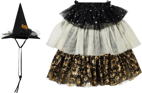 Show full view: Frisco Enchanted Witch Dog & Cat Hat and Cape Costume, X-Large/XX-Large slide 4 of 9