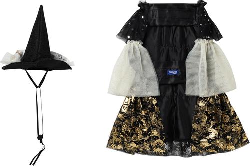 Show full view: Frisco Enchanted Witch Dog & Cat Hat and Cape Costume, X-Large/XX-Large slide 5 of 9