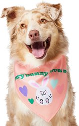 Frisco Every Bunny Loves Me Dog & Cat Bandana, X-Large/XX-Large