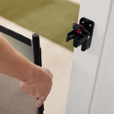 Show full view: Frisco Expandable and Retractable Mesh Gate, Black slide 3 of 7