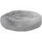 Show in main carousel: Frisco Eyelash Bolster Bed, S&, Small + Cat & Dog Bolster Bed, Smoky Gray, X-Large slide 6 of 10