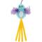Show in main carousel: Frisco Fabric, Neon Bubbles + Bird with Feathers Teaser Wand Cat Toy with Catnip slide 8 of 10