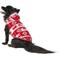 Show in main carousel: Frisco Fair Isle Fleece Lined Dog & Cat Hoodie, Red, Small slide 3 of 10