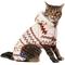 Show in main carousel: Frisco Fairisle Cozy Plush Fleece Dog & Cat PJs, Cream, Medium slide 3 of 9