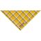 Show in main carousel: Frisco Fall Yellow Embroidered Personalized Dog & Cat Bandana, Large slide 4 of 8