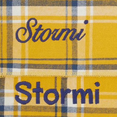 Show full view: Frisco Fall Yellow Embroidered Personalized Dog & Cat Bandana, Large slide 5 of 8