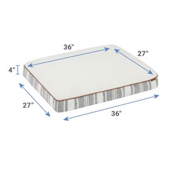 Frisco Farmhouse Rectangular Gusset Dog Bed w/ Removable Cover, Large slide 2 of 6